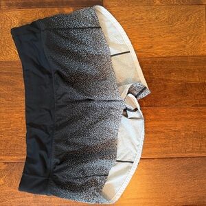 lululemon athletica Women's Black and White Speckled Athletic Shorts